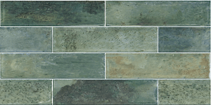 Decor and Wall tiles 131 Classique Green ART-CLASS-GREEN Johnson Tiles