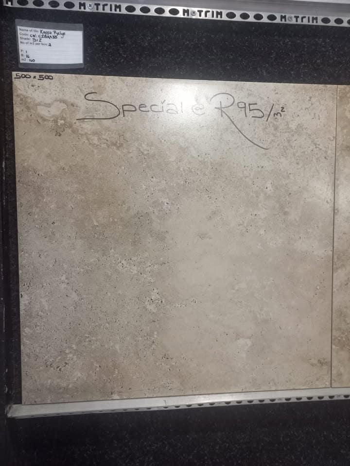 All tiles on Sale floor and wall tiles 20 Kappa Beige stone look tiles